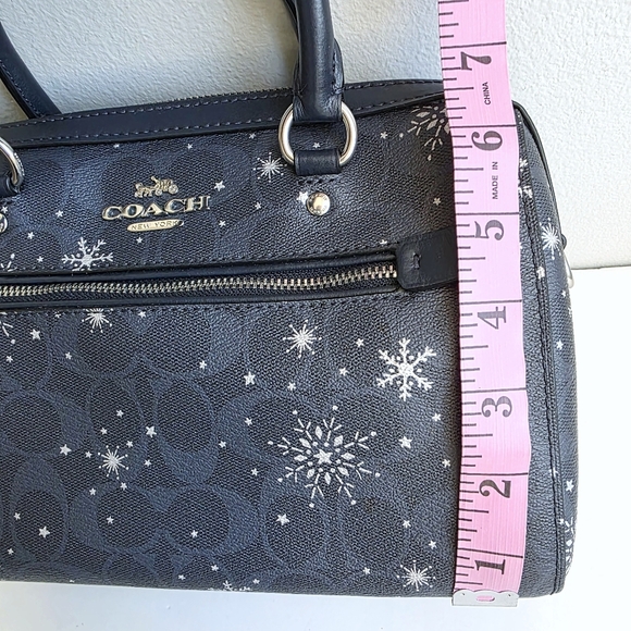 Coach Snowflake Rowan Satchel - Picture 14 of 15